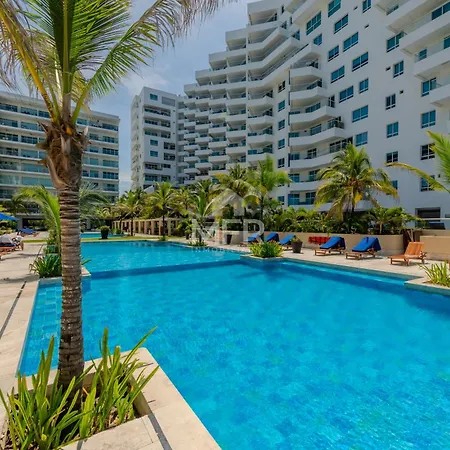 Morros Epic 2 Bedrooms Beachfront By Inmobiliaria Mfr * Cartagena